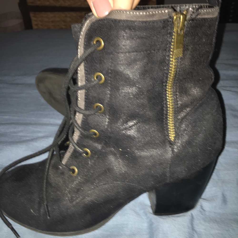 Black boots